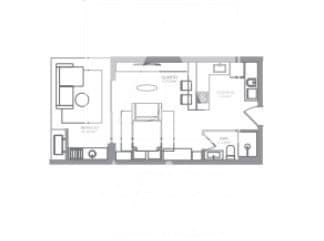 Studio 1 quarto em Campeche — foto 3